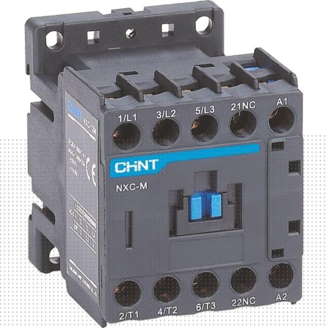 Контактор NXC-06M01 6А кат. 220В AC 1НЗ AC-3 (R) CHINT 836584