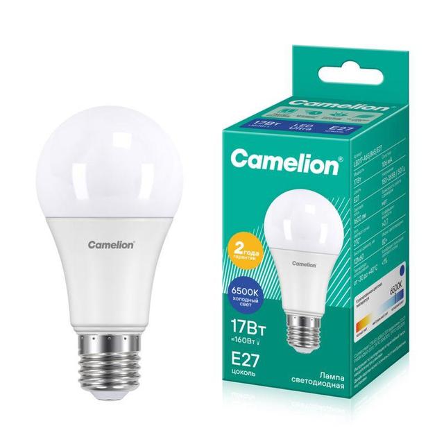 Лампа светодиодная LED17-A65/865/E27 17Вт 220В Camelion 12653