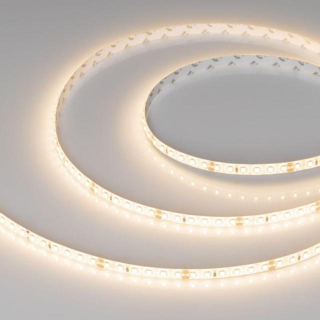 Лента светодиодная RTW-SE-A120-8mm 24V Warm 3000К 2835 9.6Вт/м IP65 герметичная (уп.5м) Arlight 014679(2)