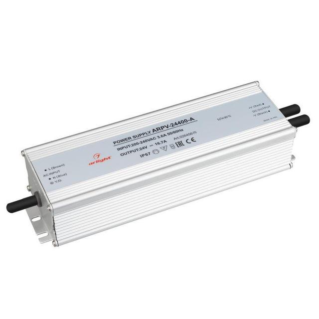 Блок питания ARPV-24400-A 24В 16.7А 400Вт IP67 метал. Arlight 026456(1)
