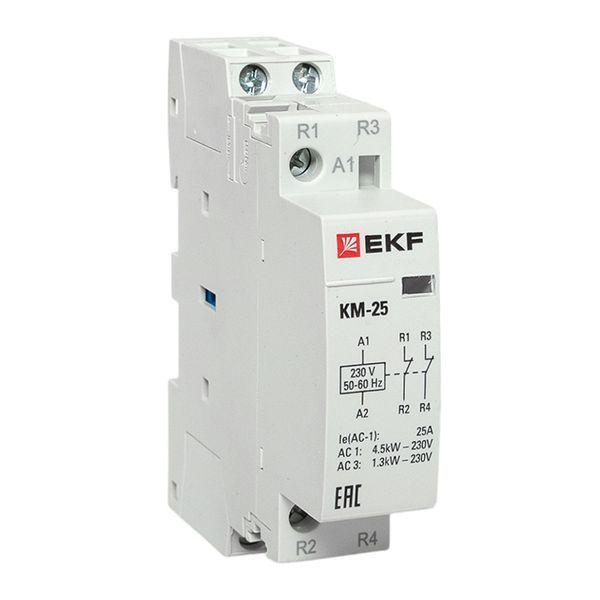 Контактор модульный КМ 25А 2NC (1 мод.) PROxima EKF km-1-25-02