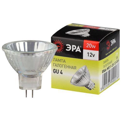 Лампа галогенная GU4-MR11-20W-12V-30Cl ЭРА C0027361