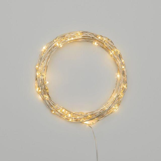 Гирлянда светодиодная "Роса" 10м 100LED тепл. бел. 1Вт IP20 USB Neon-Night 315-976