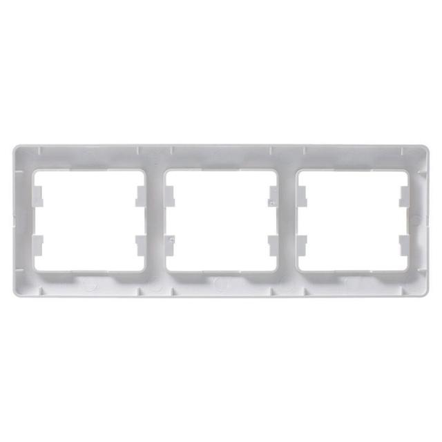 Рамка 3-м Glossa горизонт. перламутр SE GSL000603