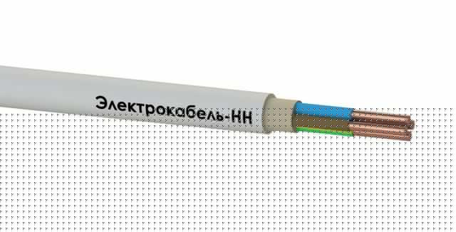 Кабель NUM-J 4х2.5 (бухта) (м) ЭЛЕКТРОКАБЕЛЬ НН 000006675