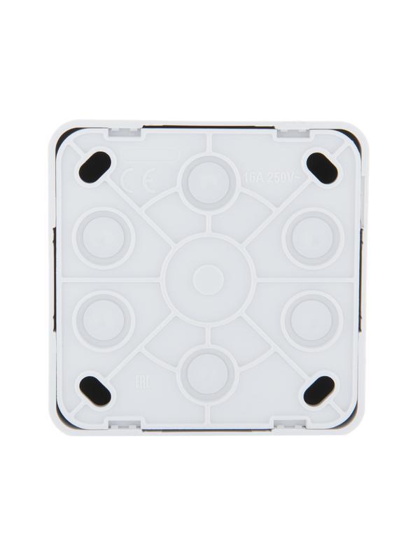 Розетка компьютерная 1-м ОП Viola RJ45 бел. LEZARD 751-0200-139