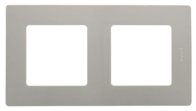 Рамка 2-м Etika светлая галька Leg 672522